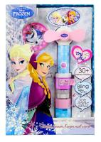 DISNEY : Frozen - Kit Manicura Frozen - Incluye esmalte de uñas y polvo brillante para el cuerpo - Juegos belleza y maquillajes - Regalo Original - Edad recomendada mayores de 3 años - details 0