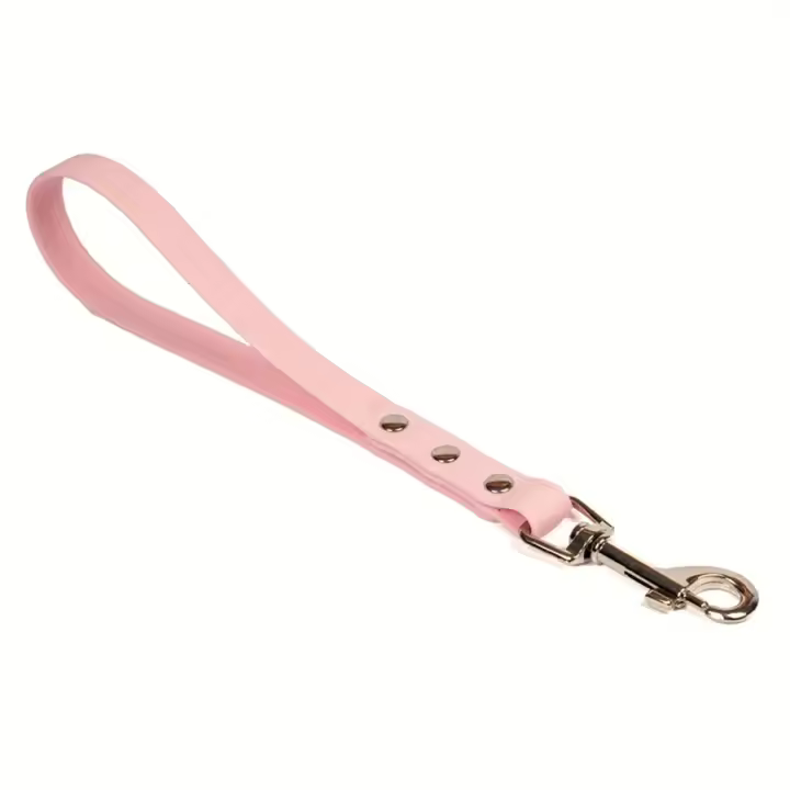 Correa Corta Para Perros 3/5" Ancha Biothane Impermeable Para Manejo De Tráfico Correa De Entrenamiento Y Caminar Para Perros - 1