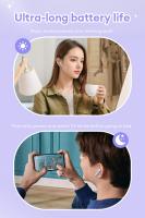 Sanrio Auriculares Inalámbricos Bluetooth 5.4 BL02 Con Control Táctil Reducción De Ruido Longitud De Duración De La Batería Cute Kuromi My Melody - details 9