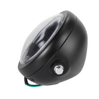 Faros LED De 6.5 Pulgadas Vintage Para Motocicleta Compatible Con Harley Sporster Softtail Choppers Custom Cafe Racer Alta Y Baja Potencia - details 3