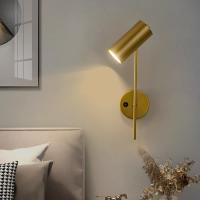 Lámpara De Pared Rotativa Para Dormitorio Material Hierro Y Plástico E27 Bombilla LED Luz De Lectura Con Interruptor Moderna - details 1