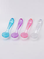 Cepillo De Uñas Suave Portátil Con Cabeza Redonda Para Limpieza De Polvo Y Residuos De Gel UV Y Polvo Accesorio De Manicura Y Pedicura Color Aleatorio - details 5