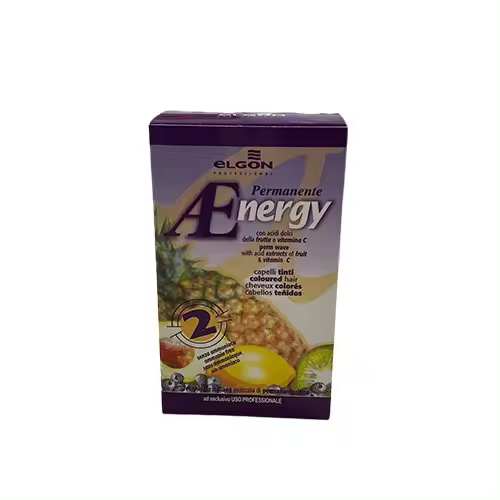Kit Tratamiento Elgon AEnergy 2 permanente rizada Cabellos Teñidos 215ml - 1