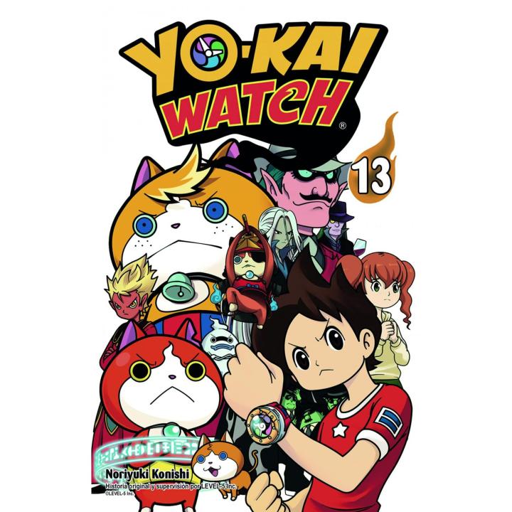 Libro YO-KAI WATCH 13. Editorial NORMA EDITORIAL Año 2021 Autor NORIYUKI KONISHI ISBN 9788467944327