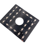 Pieza De Reparación De Luz De Escenario 3en1 24x3w RGB FulColor 24 LED Placa LED Para Máquina De Humo Columna De Gas Lámpara De Aluminio Mano De Linterna - details 3