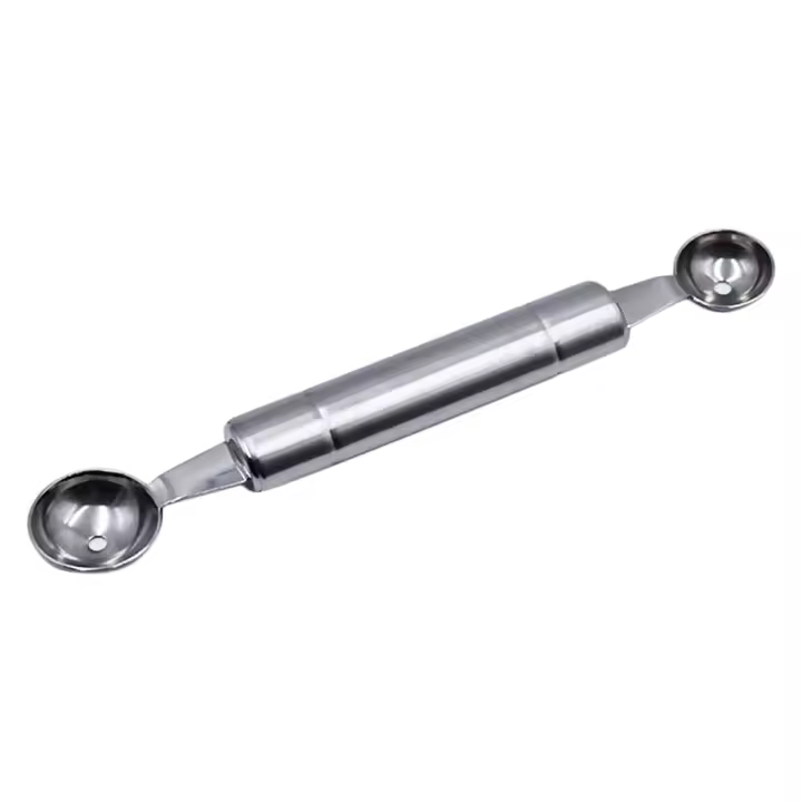 1PCS Herramienta Para Frutas Y Verduras Melón Scoop De Acero Inoxidable Herramienta DIY Para Hacer Bolas De Fruta Con Diseño De Sandía - 1
