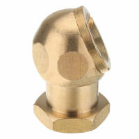 Conector De Válvula De Neumático Dorado 1/4" NPT Air Chuck Clip Lock-On Para Ruedas De Bola Accesorio De Neumáticos Material De Zinc Aluminio - details 5