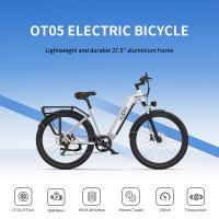 Onesport ot05 estándar de la UE para Bicicletas Eléctricas de 27,5 pulgadas 27,5 * neumáticos de 2,25 pulgadas 250W Bicicletas Eléctricas Urbanas 36V 18.2ah Bathería 25 km/h - details 0