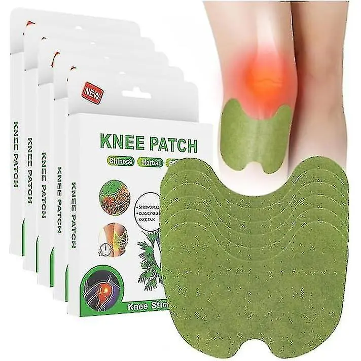 60pcs Knee Pain Relief Patch, Self-Heating Patch, Moxibustion Patch, Wormwood Pain Relief Patch For Shoulder Neck Joints Pain - 1