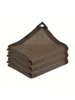 Red De Sombra Marrón anti-UV Toldo Para Jardín Fácil De Instalar Ideal Para Balcones Y Patios - details 3