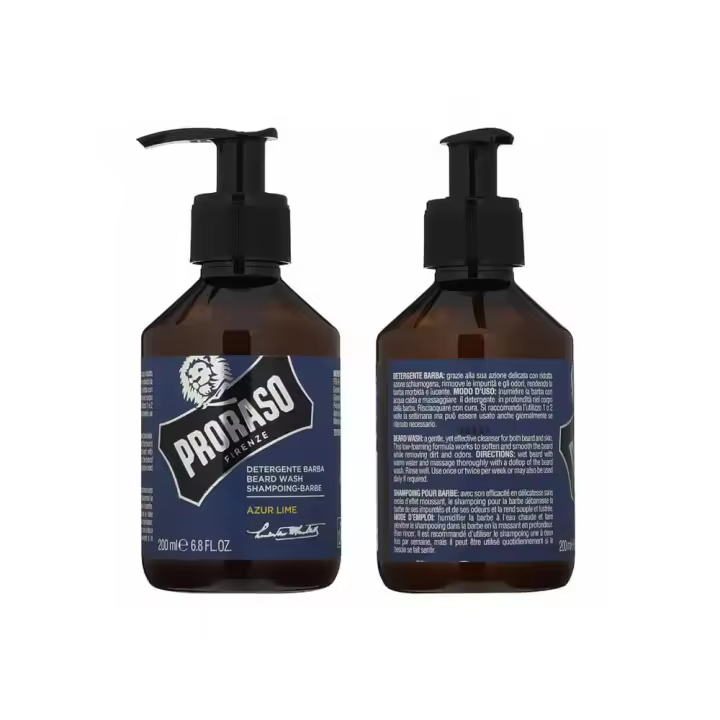 Proraso Azur Lime Champú Cuidado Barba 200 ml - 1