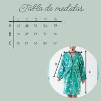 QUALITY TOWELS. ALBORNOZ Jacquard TERCIOPELO 450 grs diferentes modelos JUVENILES a elegir.  Desde la talla 8 hasta la 16.  Muy suaves con tacto terciopelo y GRAN ABSORCIÓN. - details 2