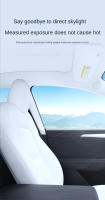 Cubierta De Privacidad Para Vehículo Para Tesla Model Y HW4.0 2024 2025 Cubierta Solar Para Techo Y Ventanas Frontales Y Traseras Material Aislante Térmico - details 17