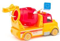 Camion Hormigoera con Piezas Encajables con Luz y Sonido en Madera Woody - details 1