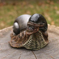 Estatua De Snail Aliens Figura De Resina Adorno De Modelo Regalo De Cumpleaños Figura De Héroe De Juego De Mesa Decoración De Jardín - details 1
