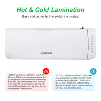 Máquina De Laminado De Escritorio Bisofice SL988 Tamaño A4 6IN1 Multifuncional Calentado Y Frío Para Bolsas De Laminado A4/A5/A6 - details 11