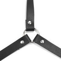Haranna De Piernas En Cuero PU Sexy Lencería Para Mujer BDSM Enredo Garter Belt Y2k Ropa Erótica Gótica Con Cordón Underwear Fetiche Garter Body - details 13