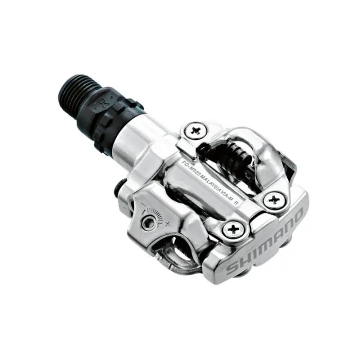 Shimano Pedales M520 SPD Plata Con Calas SM-SH51 - 1