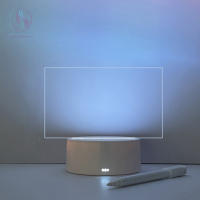 Lámpara Nocturna Creativa Con Tablero De Notas LED De 7 Colores Luz Suave Cálida USB Regalo Para Fiestas Y Vacaciones - details 11