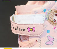 Zapatillas Para Niñas Cuero Sintético Transpirables Zapatos Casuales Para Todas Las Estaciones Zapatillas Blancas Pequeñas Para Niñas - details 4