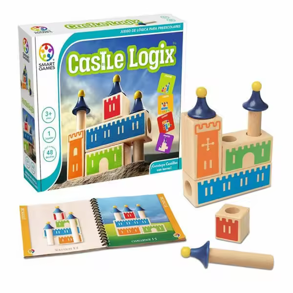 Castle Logix: Juego de Lógica para niños de 3 a 8 años. (individual) - 1