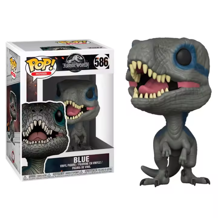 Funko Pop! Jurassic World 2 - Blue, 30980, Nº586 - 1