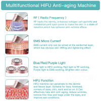 Mini Dispositivo Hifu 2024 Para Levantamiento Facial EMS Masajeador De Rostro Microcorriente Herramientas De Cuidado De La Piel Antiarrugas Y Rejuvenecimiento - details 1
