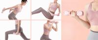 MAGIC SELECT Set de 2 Mancuernas 1Kg/1.5kg. Pesas Ligeras de Vinilo para Gimnasio. Mancuernas Antideslizantes para Entrenamiento de Fuerza y Gimnasio en el Hogar. Pesas Ergonómicas para Fitness. - details 1