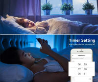 Tiras LED RGB 5050 Con Control WiFi Alexa Y APP Color Cambiante Decoración Navidad Tapa De 10mm Consumo Energía 1.5W/m - details 7