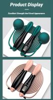 Cuerda De Saltar Ajustable Para Ejercicio De Fitness Y Gimnasio Con Contador Electrónico Para Adultos Y Estudiantes Equipamiento Deportivo Para Casa Y Entrenamiento Cardio - details 8