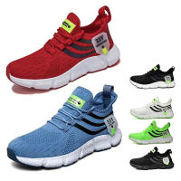 Zapatillas De Tenis Para Hombre 2024 Malla Transpirable Y Cómodas Zapatos Casuales De Exterior Con Cordones Antigüedad Primavera/Otoño - details 9