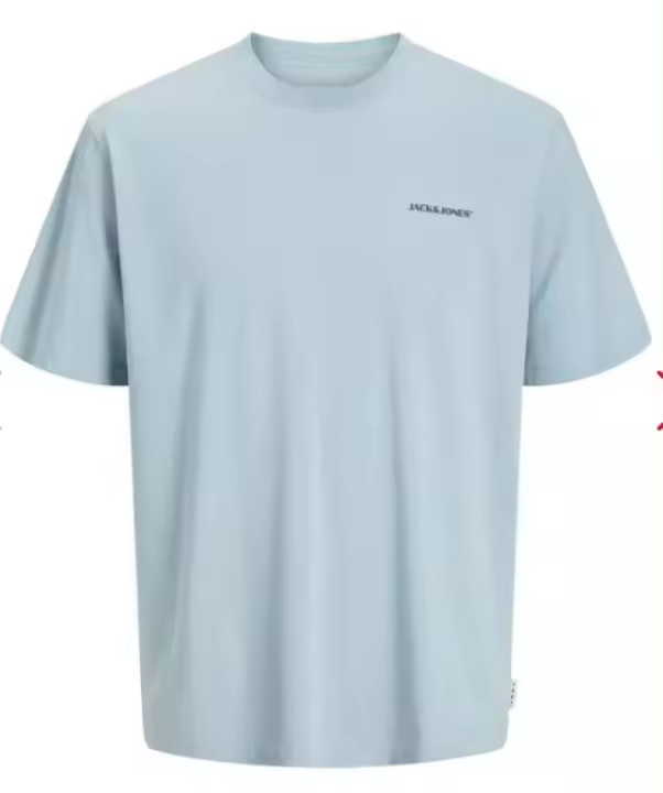 Camiseta JACK & JONES JCOPACER BACK PRINT TEE 12273297 AZUL Azul - 1