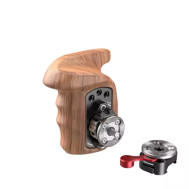 Empuñadura NATO SmallRig 2117C Madera derecha - 1