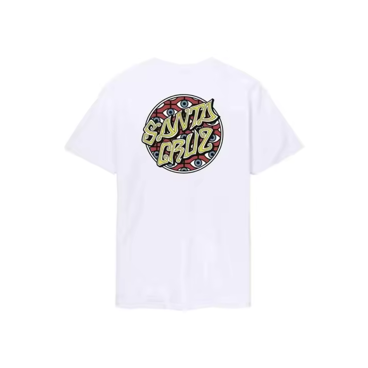 Camiseta Santa Cruz Blanca Salba Eyes Dot Tee - 1