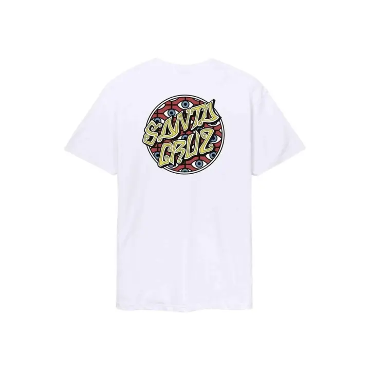 Camiseta Santa Cruz Blanca Salba Eyes Dot Tee - 1