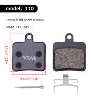 Pads De Freno De Disco Hidráulico VXM Para Bicicleta Semi-métalicos Código De Guía E9 DB ER MT6/4 Piezas De Bicicleta M8020/6100 MT200 - details 23