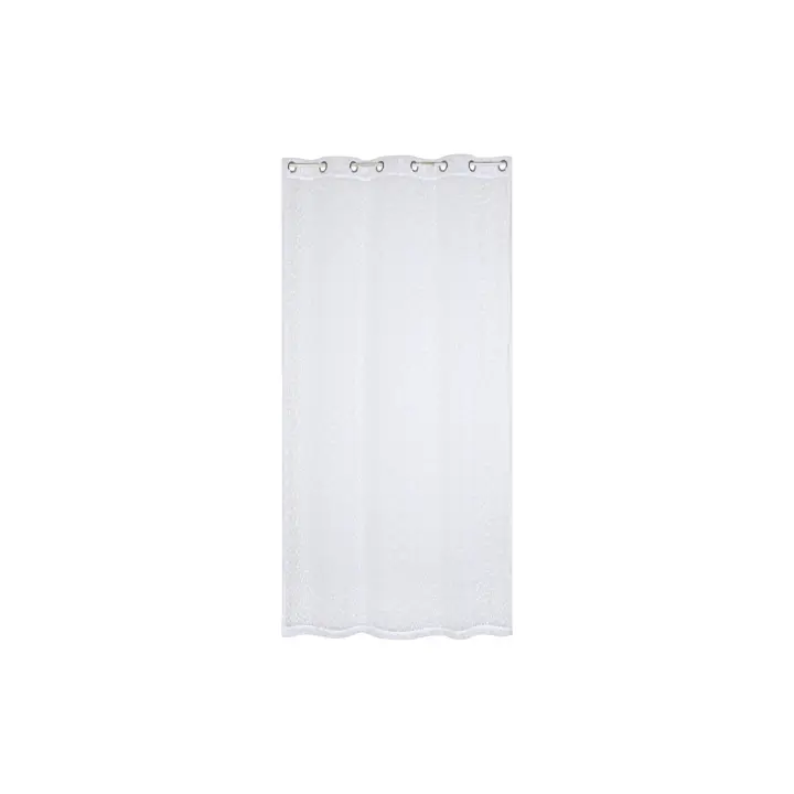 Cortina Poliester 140X260X260 8 Anillas Blanco El mejor complemento para tu hogar  -Fijalo- - 1