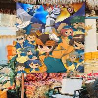 Bandera De Anime Inazuma Eleven Para Decoración De Sala De Estar Dormitorio Estándar De Madera De Bambú Material De Poliéster Tamaño Variado - details 7
