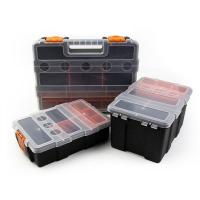 Caja De Herramientas Portátil De Plástico Para Almacenamiento De Piezas Combinación De Grillas Caja De Almacenamiento De Tornillos Y Reparación De Herramientas - details 3