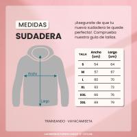 Sudadera Unisex con capucha CN de algodón y poliéster de máxima comodidad y calidez  Disponible en 4 colores  Tallas S a XXL  Moda - details 2