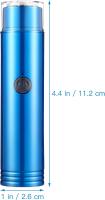 Afeitadora eléctrica, afeitadora rotativa recargable, afeitadora facial portátil, minimáquina de afeitar para Barba - details 0