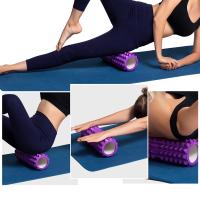 1pc Rodillo De Masaje De Espuma Para Yoga Y Fitness Equipo De Terapia Física Y Rehabilitación Deportiva Manual ABS TPR - details 0