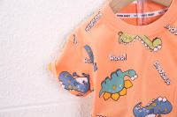 Ropa De Verano Para Bebés Niños Y Niñas Conjunto De 2 Piezas Camiseta Y Shorts Estilo Casual Con Diseño De Dibujos Animados Talla Ajustada Para Edades 4-6 Años - details 6