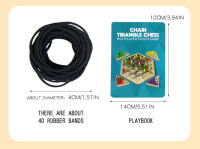 Juego De Tablero Interactivo De Geometría Para Fiesta Multiplayer Juego De Estrategia En Madera Para Familia Juego De Mesa De Enlazado De Cadenas Para Edad 7+ - details 15
