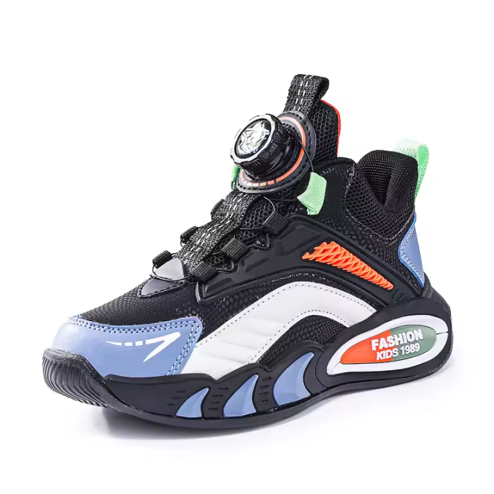 Nuevos Zapatos Para Niños Y Niñas Moda Transpirables Y Cómodas Zapatillas Deportivas Casuales De Cuero Respirables Para Exteriores Talla True - 1