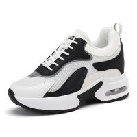 Zapatillas De Deporte Para Mujer Con Plataforma Y Tacón Air Cushion Transpirables Y De Altura Interior Blancas Para Caminar - details 9