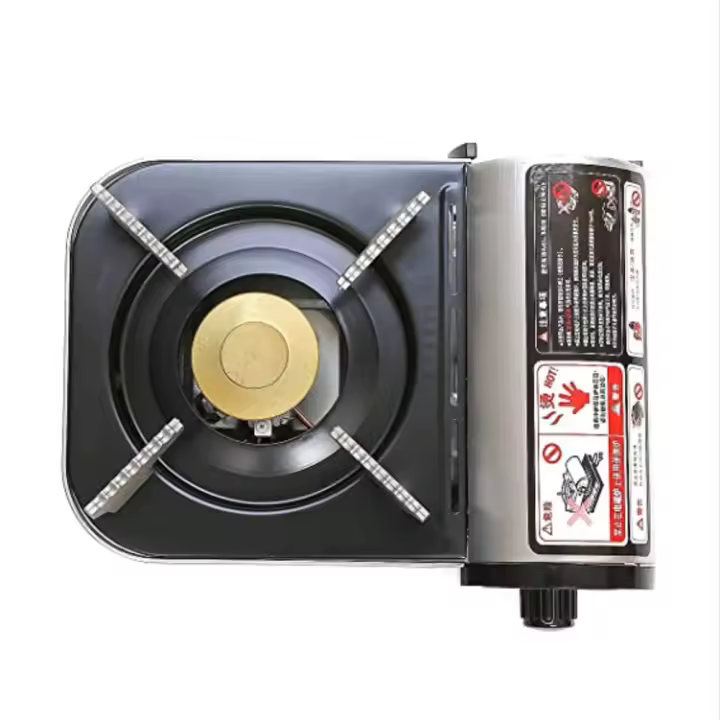 Cocina Gas Cartucho Hornillo con maletin Estufa de Gas Portátil - Hornillo de Camping Estable y Duradero - 1