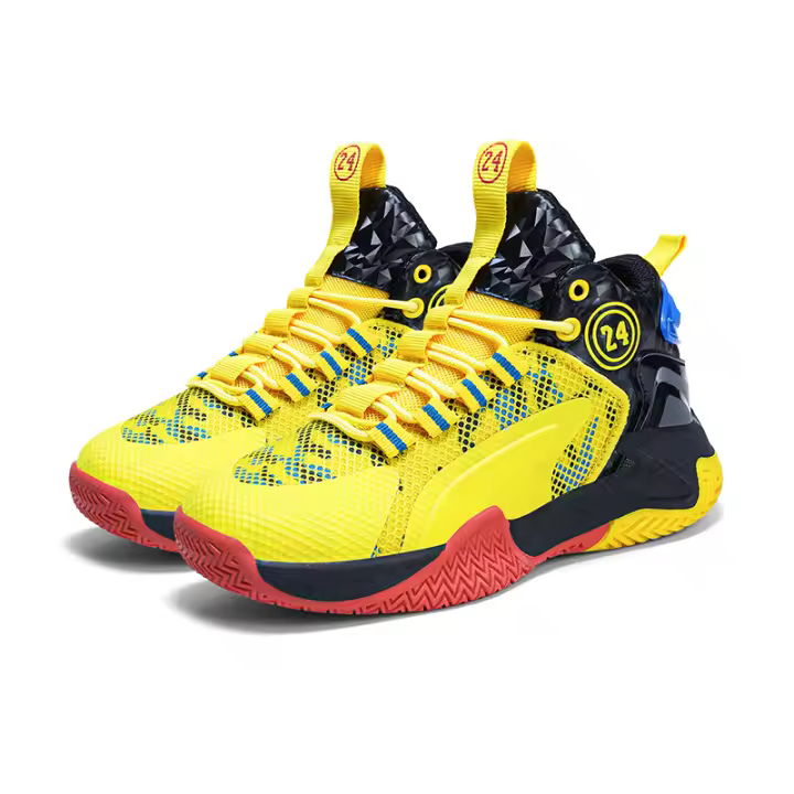 Zapatillas de Baloncesto para Niños Zapatillas de Comodidad de Cojín de Aire para Entrenamiento Escolar y Deportes al Aire Libre Antideslizantes - 1