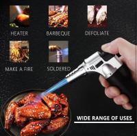 Soplete De Cocina con Cierre De Seguridad y Llama Ajustable, Soplete Cocina Para Bricolaje, Creme Brulee, Barbacoa y Horneado(Gas No Incluido) - details 1