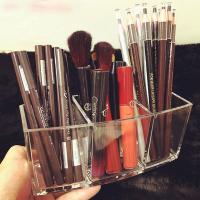 Organizador De Maquillaje Acrílico Transparente 3 Grillas Para Labiales Y Esmaltes Caja De Almacenamiento Y Exposición Para Joyería Y Cosméticos - details 8